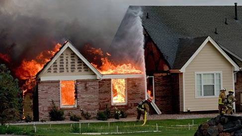 Photo of Home on Fire